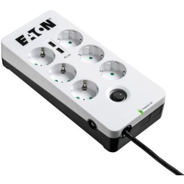 Eaton Protection Box 6 USB DIN - Overspanningsbeveiliger