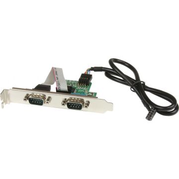 StarTech.com 60cm Interne USB Moederbord naar 2-poort RS232 Seriële Adapter - Seriële adapter