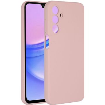 Accezz Liquid Silicone Backcover Samsung Galaxy A15 (5G/4G) - Roze
