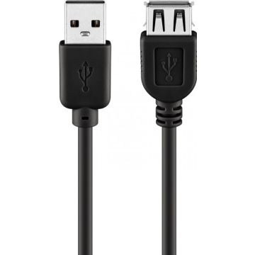Cable USB2 A/A M/F 3m extension cable