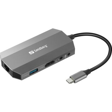 USB-C 6-in1 Travel Dock