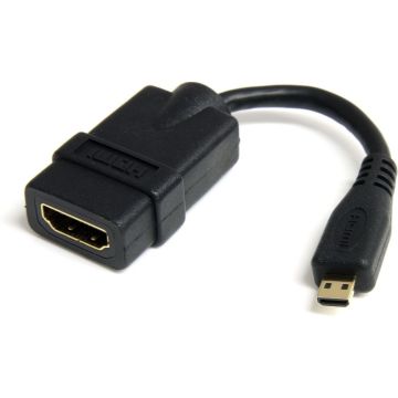 StarTech.com 12 cm High-speed HDMI-adapterkabel - HDMI-naar-HDMI Micro