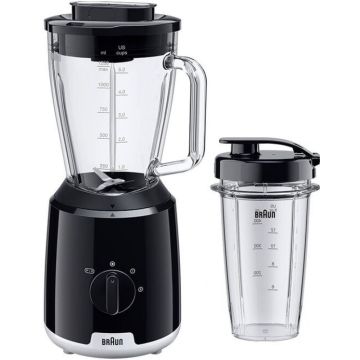 Blender PowerBlend 1 600w 1.25ltr 2 snelheden + Ice-crush/pulse Glas