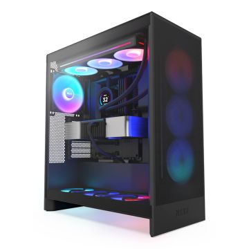 NZXT H7 Flow (2024) RGB Black - Behuizing