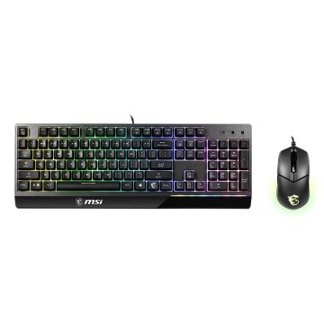 MSI Vigor GK30 Combo Zwart -  Toetsenbord en muis set