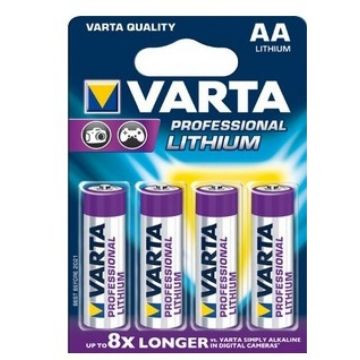 Varta Professional AA Lithium Bls 4
