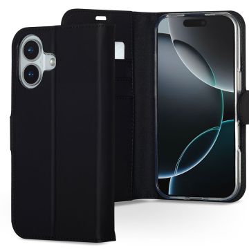 Accezz Wallet Softcase Bookcase voor de Apple iPhone 17 - Zwart