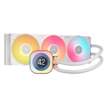 Corsair AIO iCUE LINK TITAN 360 RX LCD White - Waterkoeler