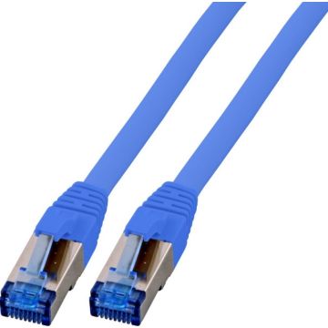 EFB RJ45 Patchkabel S/FTP,Cat.6A,Cat7 TPE superflex,0,15m,bl