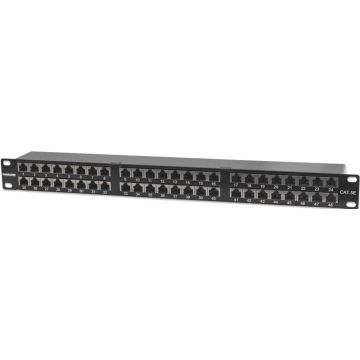Intellinet Patchpanel 1HE 48-Port Cat5e FTP zw