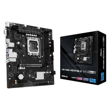ASRock H610M-HDV/M.2 D5 GEN5 - Moederbord