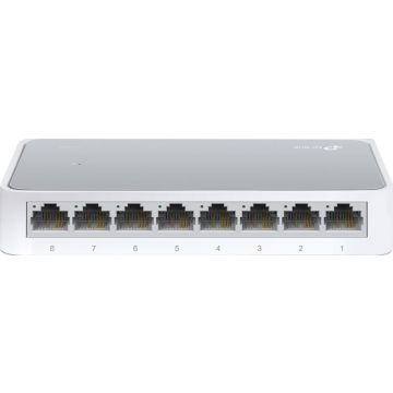 TP-Link TL-SF1008D 8-Port 10100Mbps Desktop Switch - Switch