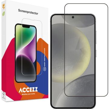 Accezz Gehard Glas Full Cover Screenprotector Samsung Galaxy S25