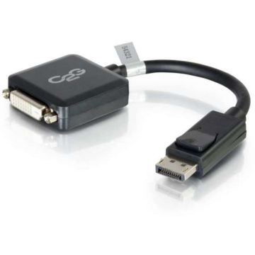 C2G DisplayPort to DVI-D Adapter Converter - Single Link DVI-D Video Adapter M/F