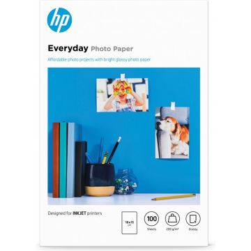 HP Everyday Photo Paper - Semi-glans