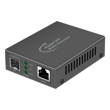 Logilink Gigabit Medienkonverter RJ45 auf SFP