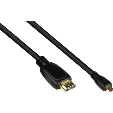 Good Connections Kabel HDMI2.0b-Micro-St.(Type D) zwart. 2m