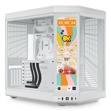 HYTE Y70 Touch Snow White - Midtowermodel