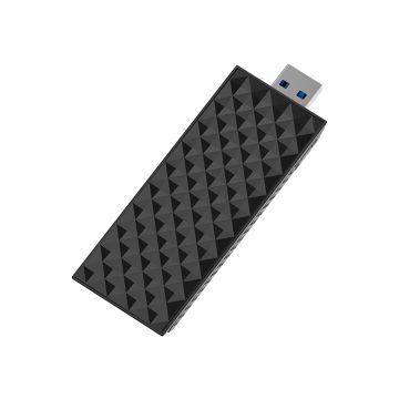 Netgear Nighthawk A8500 Wi‑Fi adapter ‑ BE5000 ‑ USB 3.0 ‑ Tri‑Band Wi‑Fi 7 ‑ tot circa 5 Gbps ‑ zwart