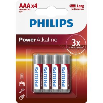 Philips Power Life LR03P4B - Batterij