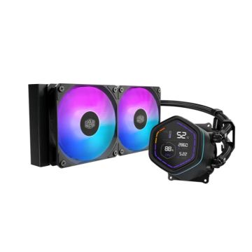 Cooler Master MasterLiquid Core Nex Digital 240 Black - Waterkoeler