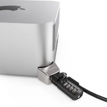 Compulocks Mac Studio Ledge Lock Adapter with Keyed Cable Lock - Beveiligingsslot