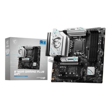 MSI MAG B760M Gaming Plus Wifi (B760,S1700,mATX,DDR5)