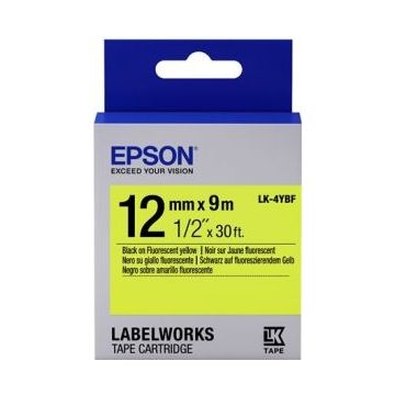 Epson LabelWorks LK-4YBF - Zwart op geel