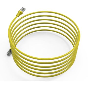 INCA Patchkabel ICAT6-05TS RJ45 Cat6 UTP Gelb 5.0m retail