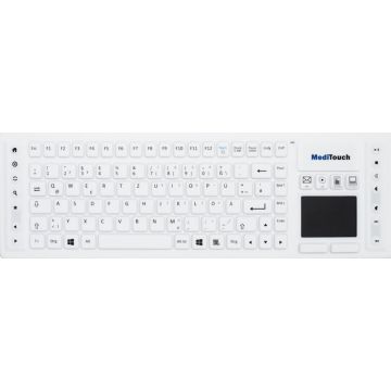 Baaske MTA MediTouch BLT02 IP67 Silicon wireless Touch. weiß