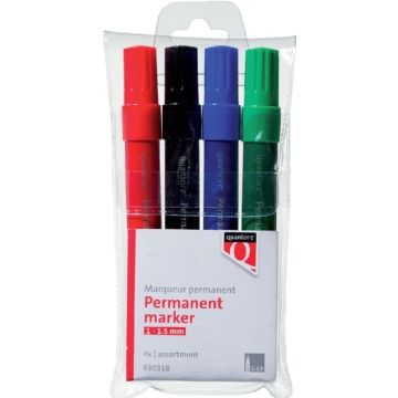 Quantore 630318 - Permanent marker (10 x 4 stuk)