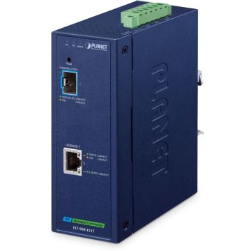 Planet Industrial 1-Port SFP+ + 1-Port GE Media Converter IX