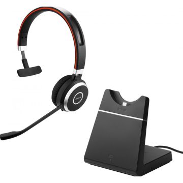 Jabra Evolve 65SE UC Mono + Stand - Bluetooth Headset