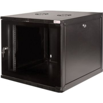 LogiLink Wandbehuizing 19"" SOHO 9U 540x400mm, zwart