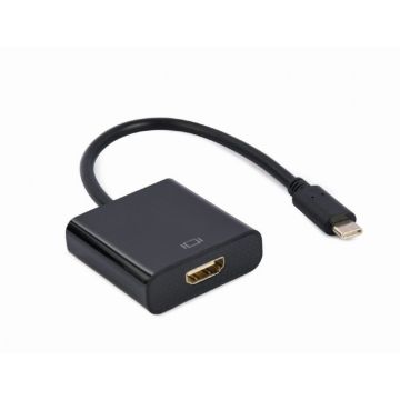 gembird USB Type-C auf HDMI Adapterkabel, 4K@30Hz, 15 cm