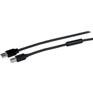 StarTech.com 15 m actieve USB 2.0 A-naar-B-kabel - M/M
