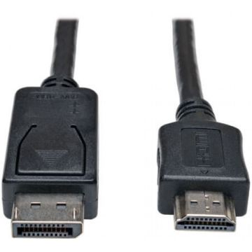 Eaton Tripp Lite Series DisplayPort to HDMI Adapter Cable (MM), 3 ft. (0.9 m) - Adapterkabel
