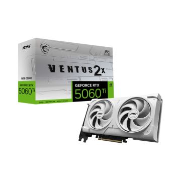 MSI GeForce RTX 5060 Ti 16G VENTUS 2X OC WHITE PLUS - Videokaart