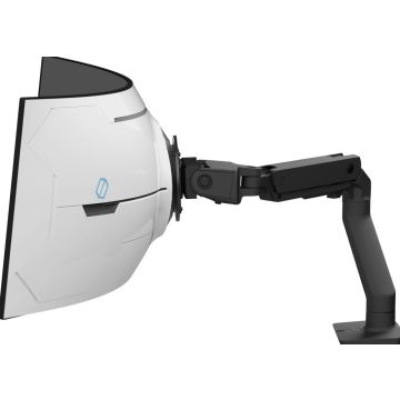 Ergotron 45-693-224 - HX-monitorarm voor bureaubevestiging met VHD-draaifunctie