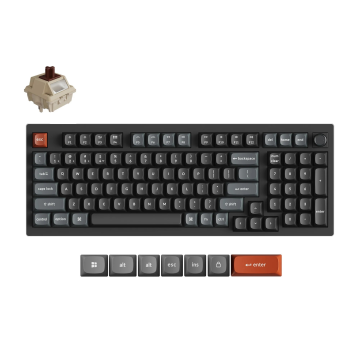 Keychron V5 Ultra 8K 96% Wireless Hot-Swap RGB - Toetsenbord