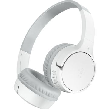 Belkin SoundForm Mini, Draadloos, Oproepen/muziek, Headset, Wit