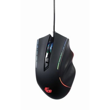 GEMBIRD Gaming-muis 7-toetsen LED-Beleuchtung zwart
