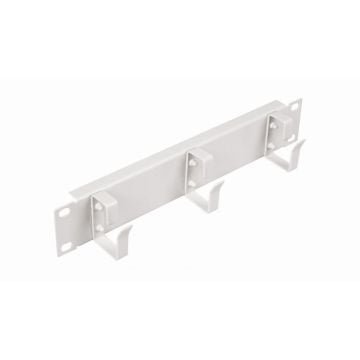 Equip 10" Kabelgoot met Ringeinsatz, 1U grijs