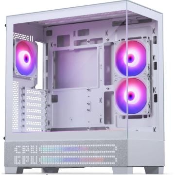 Phanteks XT View Matrix Grey White - Behuizing