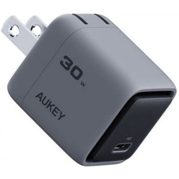 Aukey oplader Comet Mini 30W 1Port grijs