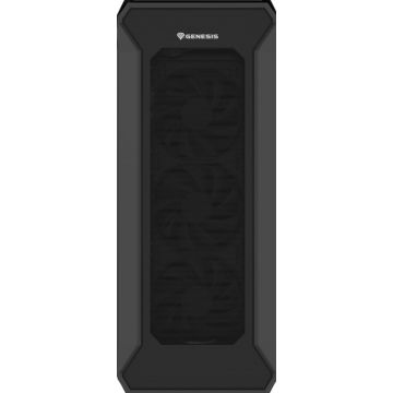 Genesis Behuizing IRID 505F met Sichtfenster zwart