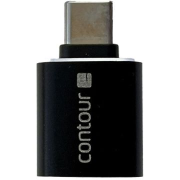 Contour USB Adapter USB-A -> USB-C black retail