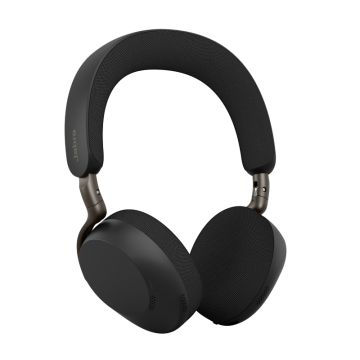 Jabra Evolve3 75 UC Stereo (Link390c) Black + Oplaadstandaard - Headset