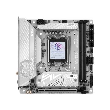 MSI MPG B860I EDGE TI WIFI ‑ Mini‑ITX Moederbord ‑ Intel B860 Chipset ‑ Wi‑Fi 7 ‑ PCIe 5.0 ‑ DDR5