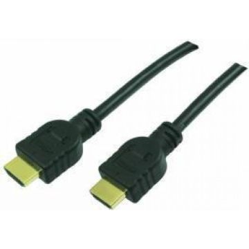 HDMI-Kabel LogiLink Ethernet A -> A St/St 10.00m Gold